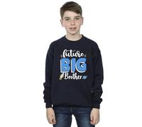 Absolute Cult Boys Future Big Brother Sweatshirt Navy Blue 5-6 Years