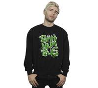 Absolute Cult Christmas Men's Bah Humbug Sweatshirt Black Large