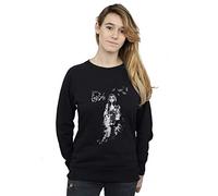 Absolute Cult Corpse Bride Women's Distressed Bride Sweatshirt Black Small