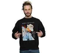 Absolute Cult David Bowie Men's Serious Moonlight Sweatshirt Black Medium