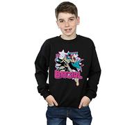 Absolute Cult DC Comics Boys Batgirl Leap Sweatshirt 7-8 Years Black