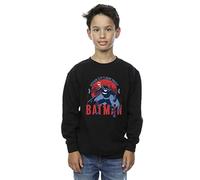 Absolute Cult DC Comics Boys Batman Gotham City Sweatshirt Black 5-6 Years