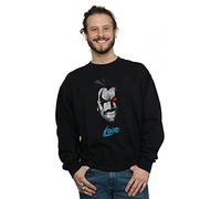 Absolute Cult DC Comics Men's Lobo Face Sweatshirt Black Large