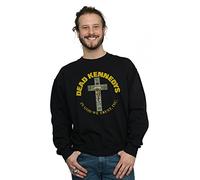Absolute Cult Dead Kennedys Men's in God We Trust Sweatshirt Black X-Large