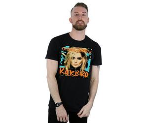 Absolute Cult Debbie Harry Men's Rockbird Cover T-Shirt Black Medium