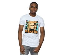 Absolute Cult Debbie Harry Men's Rockbird Cover T-Shirt White XX-Large