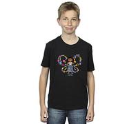 Absolute Cult Disney Boys Encanto Mirabel Butterfly T-Shirt Black 12-13 years
