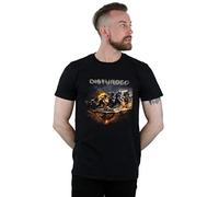 Absolute Cult Disturbed Men's Evolution Walk T-Shirt Black Large