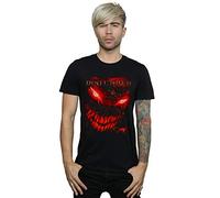 Absolute Cult Disturbed Men's Splat Face T-Shirt Black Large