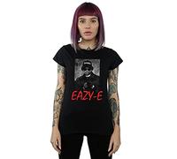 Absolute Cult Eazy-E Women's Sunglasses Portrait T-Shirt Black Medium