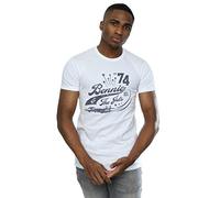 Absolute Cult Elton John Men's Bennie and The Jets T-Shirt White X-Large