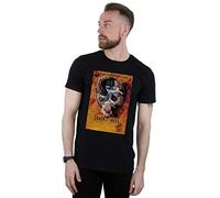 Absolute Cult Friday The 13th Men's Jason Goes to Hell T-Shirt Black Medium