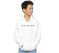 Absolute Cult Friends Boys Text Logo Hoodie White 12-13 years
