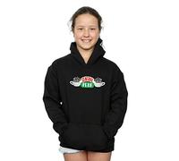 Absolute Cult Friends Girls Central Perk Hoodie Black 9-11 Years