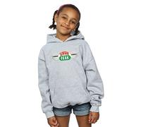 Absolute Cult Friends Girls Central Perk Hoodie Sport Grey 9-11 Years
