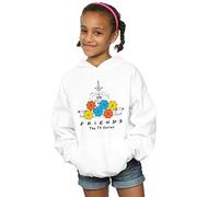 Absolute Cult Friends Girls Fountain And Umbrellas Hoodie White 12-13 years