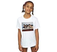 Absolute Cult Friends Girls Group Photo Milkshakes T-Shirt White 7-8 Years