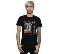 Absolute Cult Friends Men's Joey Lunges T-Shirt Black X-Large