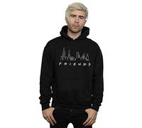 Absolute Cult Friends Men's Skyline Logo Hoodie Black XXXXX-Large