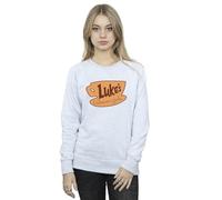 Absolute Cult Gilmore Girls Women's Luke's Logo Sweatshirt Sport Grey Small