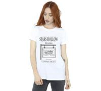 Absolute Cult Gilmore Girls Women's Stars Hollow Books Boyfriend Fit T-Shirt