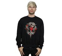 Absolute Cult Guns N Roses Men's Bleeding Heart Sweatshirt