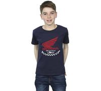 Absolute Cult Honda Boys JT Racing Banner T-Shirt Navy Blue 7-8 Years