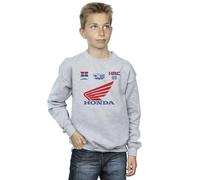 Absolute Cult Honda Boys JT Racing HRC Sweatshirt Sport Grey 12-13 years