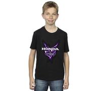 Absolute Cult Honda Boys Purple Electrifying T-Shirt Black 7-8 Years