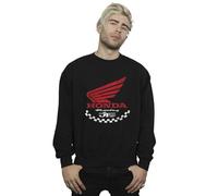 Absolute Cult Honda Men's JT Racing Banner Sweatshirt Black Large