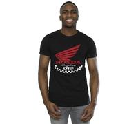 Absolute Cult Honda Men's JT Racing Banner T-Shirt Black Medium