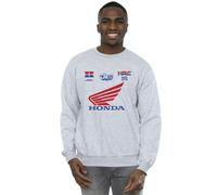 Absolute Cult Honda Men's JT Racing HRC Sweatshirt Sport Grey XX-Large