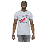 Absolute Cult Honda Men's JT Racing HRC T-Shirt Sport Grey XX-Large