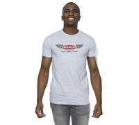 Absolute Cult Honda Men's Wings JT Racing T-Shirt Sport Grey X-Large