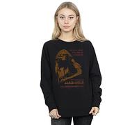 Absolute Cult Janis Joplin Women's Madison Square Garden Sweatshirt Small Black