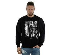 Absolute Cult Joey Ramone Men's Street Sign Sweatshirt Black Large