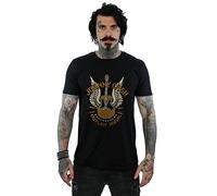 Absolute Cult Johnny Cash Men's Outlaw Music T-Shirt Black X-Large