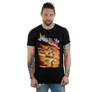Absolute Cult Judas Priest Men's Firepower Cover T-Shirt Black Medium