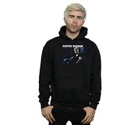 Absolute Cult Justin Bieber Men's Sitting Shadows Hoodie Black X-Large