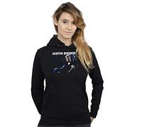 Absolute Cult Justin Bieber Women's Sitting Shadows Hoodie Black Medium