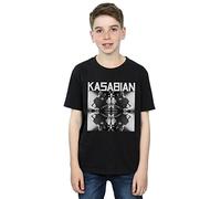 Absolute Cult Kasabian Boys Solo Reflect T-Shirt 7-8 Years Black