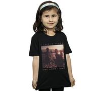 Absolute Cult Linkin Park Girls One More Light T-Shirt Black 9-11 Years