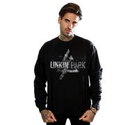Absolute Cult Linkin Park Men's 20th Anniversary Sweatshirt Black Large