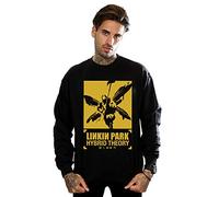 Absolute Cult Linkin Park Men's 20th Anniversary Sweatshirt Black Small