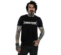 Absolute Cult Linkin Park Men's Bracket Logo T-Shirt Black XXXX-Large