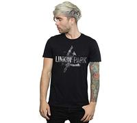 Absolute Cult Linkin Park Men's Prism Smoke T-Shirt Black XXXX-Large