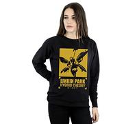Absolute Cult Linkin Park Women's 20th Anniversary Sweatshirt Black Large