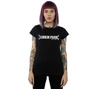 Absolute Cult Linkin Park Women's Bracket Logo T-Shirt Black Small