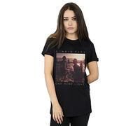 Absolute Cult Linkin Park Women's One More Light Boyfriend Fit T-Shirt Black Small