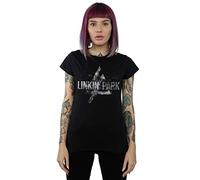 Absolute Cult Linkin Park Women's Prism Smoke T-Shirt Black XX-Large